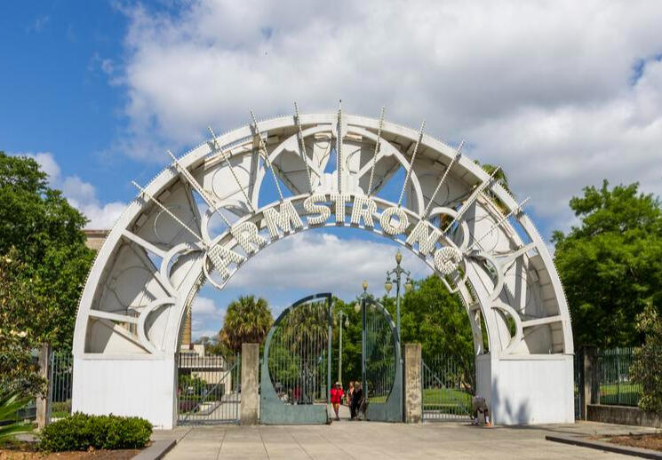 Armstrong Park Gate